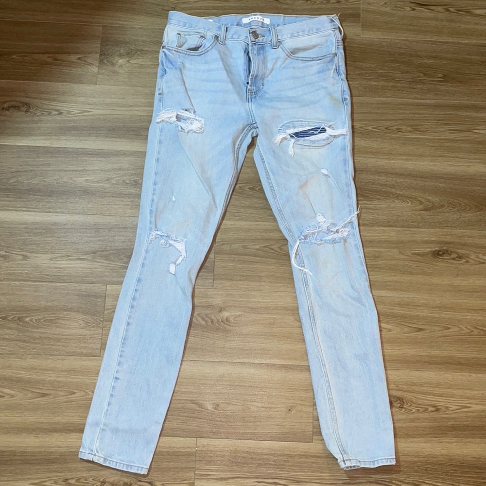 Light Blue Pacsun Jeans with Rips, size 30/30